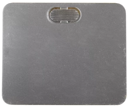 Выключатель СВЕТОЗАР &quot;ГАММА&quot; с подсветкой, одноклавишный, без вставки и рамки, цвет светло-серый металлик, 10A/~250B SV-54131-SM купить в Нефтеюганске