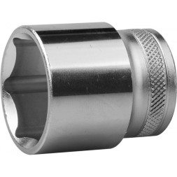 Торцовая головка KRAFTOOL &quot;INDUSTRIE QUALITAT&quot;, Cr-V, FLANK, хромосатинированная, 1/2&quot;, 28 мм 27805-28_z01