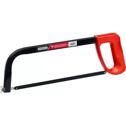 Ножовка по металлу MIRAX, пластиковая рукоятка, металлическая усиленная рамка, 300 мм 1573_z01 купить в Нефтеюганске