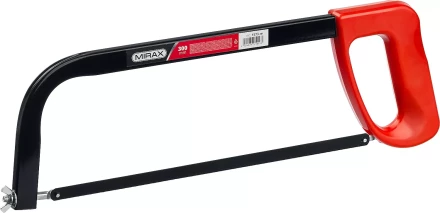 Ножовка по металлу MIRAX, пластиковая рукоятка, металлическая усиленная рамка, 300 мм 1573_z01 купить в Нефтеюганске