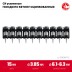 ЗУБР CN усиленные bullet point 15 х 3.05 мм, гвозди по бетону оцинкованные, 1000 шт (305387-15) купить в Нефтеюганске