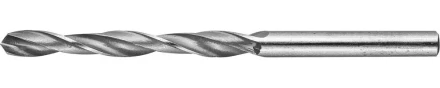 Сверло ЗУБР &quot;МАСТЕР&quot;  по металлу, цилиндрический хвостовик, быстрорежущая сталь Р6М5, 5х86мм 4-29621-086-5 купить в Нефтеюганске