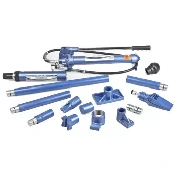 Растяжка гидравлическая 4 т набор из 16 предметов 7 сменных насадок в металическом кейсе Stels 51352 купить в Нефтеюганске