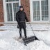 Движок для уборки снега пластиковый Сибртех, 695 х 540 х 1460 мм, стальная рукоятка, Россия 615935 купить в Нефтеюганске