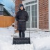 Движок для уборки снега пластиковый Сибртех, 695 х 540 х 1460 мм, стальная рукоятка, Россия 615935 купить в Нефтеюганске