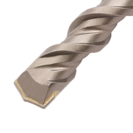 Бур по бетону, двойная спираль Denzel, 20 x 460 мм, три пылеотводящие кромки, 705049 купить в Нефтеюганске