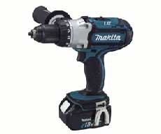 Аккумуляторная ударная дрель-шуруповерт Makita BHP 451 RFE
