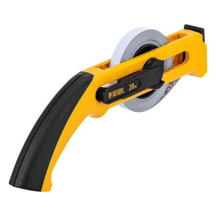 Рулетка геодезическая Denzel 20 м х 13 мм, открытый корпус, металлическая лента, 31490 купить в Нефтеюганске