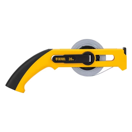 Рулетка геодезическая Denzel 20 м х 13 мм, открытый корпус, металлическая лента, 31490 купить в Нефтеюганске