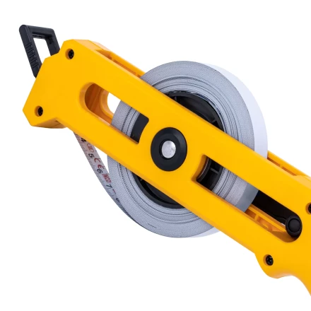 Рулетка геодезическая Denzel 20 м х 13 мм, открытый корпус, металлическая лента, 31490 купить в Нефтеюганске