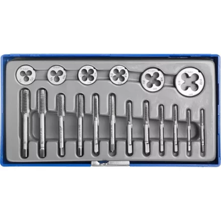Набор ЗУБР &quot;МАСТЕР&quot; с металлорежущим инструментом, в пластиковом боксе 18 предметов 28120-H18 купить в Нефтеюганске