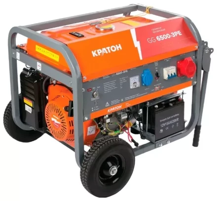 Генератор бензиновый Кратон GG-6500-3РEM 3 08 01 039 купить в Нефтеюганске