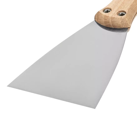 Шпательная лопатка из нержавеющей стали, 80 мм, буковая рукоятка, EFP Matrix 85615 купить в Нефтеюганске