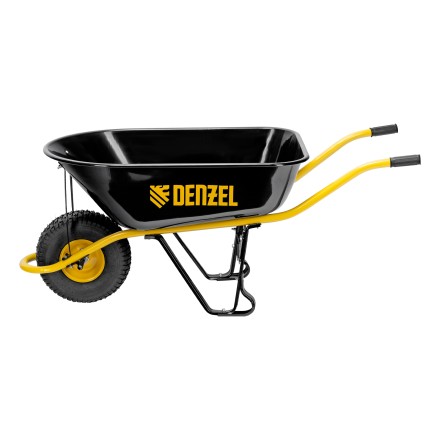 Тачка строительная Denzel 689965, усиленная, объем 130 л, 230 кг, колесо 15х6.00-6 купить в Нефтеюганске