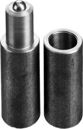 Петля СИБИН для металлических дверей, галтованная, цилиндрической формы, с впрессованным шариком, 16х90мм 37617-90-16 купить в Нефтеюганске