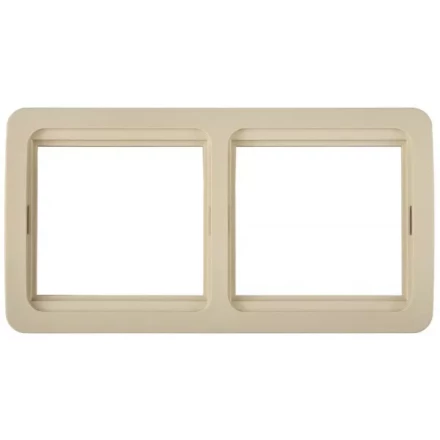 Панель СВЕТОЗАР &quot;ГАММА&quot; двойная горизонтальная, цвет бежевый SV-54146-B купить в Нефтеюганске