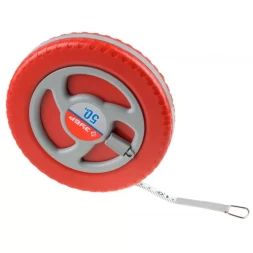 Мерная лента ЗУБР "МАСТЕР" фиберглассовая, пластмассовый корпус, 50м 34155-50_z01