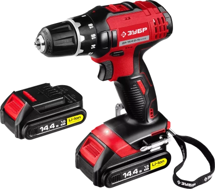 Дрель-шуруповерт 2 АКБ ДА-14.4-2-Ли КНМ2 серия МАСТЕР купить в Нефтеюганске