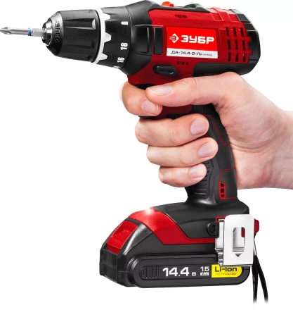 Дрель-шуруповерт 2 АКБ ДА-14.4-2-Ли КНМ2 серия МАСТЕР купить в Нефтеюганске