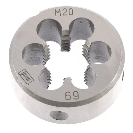 Плашка М20 х 2,5 мм СИБРТЕХ 77058 купить в Нефтеюганске