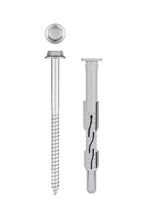 ЗУБР ФД-Ц 10 x 120 мм, фасадный дюбель, нейлон/цинк, 50 шт (301455-120) купить в Нефтеюганске