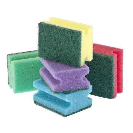 Губки для посуды профильные Comfort 85х65х43 мм 5 шт ТМ Elfe 92357 купить в Нефтеюганске