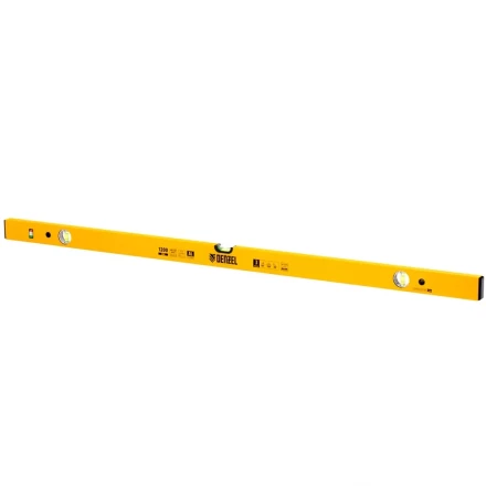 Уровень алюминиевый, 1200 мм, фрезерованный, 3 глазка Denzel 33684 купить в Нефтеюганске