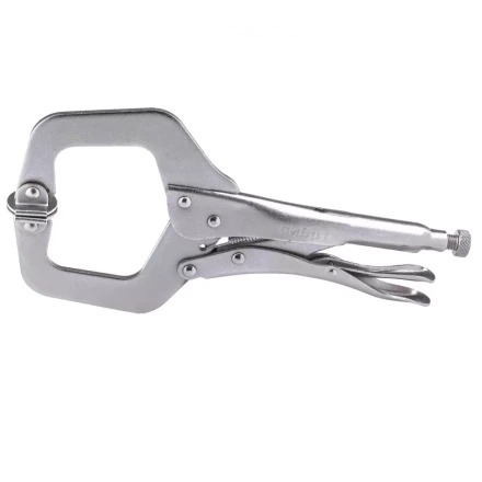 Зажим ручной увеличенный захват подвижные губки 270 мм Сибртех 18426 купить в Нефтеюганске