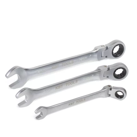 Ключ гаечный комбинированный трещоточный с шарниром 10 мм серия KBT-PROFESSIONAL (79193) купить в Нефтеюганске