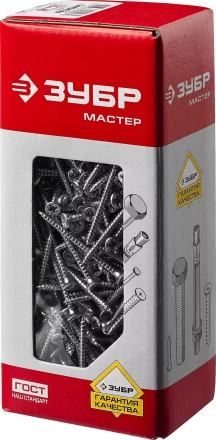 Саморезы по дереву, белый цинк, 3.5x45мм, 300шт, ЗУБР Мастер 4-300371-35-045 4-300371-35-045 купить в Нефтеюганске