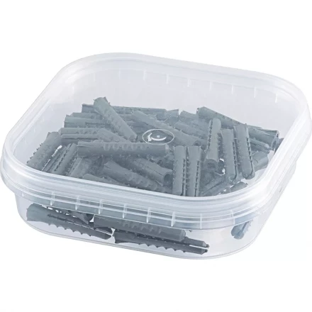 Дюбель 8х30 &quot;Еж&quot; распорный полипропиленовый 1000 шт Сибртех 46024 купить в Нефтеюганске