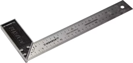 Угольник STAYER &quot;PROFI&quot; столярный, гравированная шкала, нержавеющее полотно 37мм, 300мм 3431-30_z01 купить в Нефтеюганске