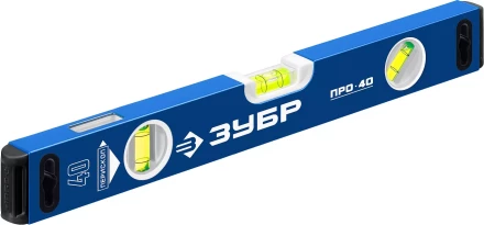 ЗУБР ПРО, 400 мм, уровень с усиленным профилем, Профессионал (34590-040) купить в Нефтеюганске