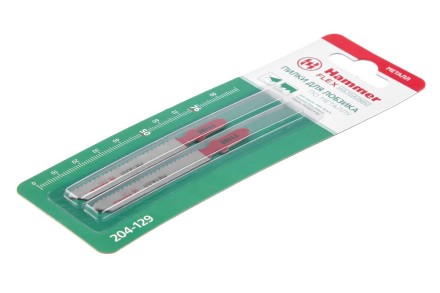 Пилки для лобзика HAMMER 204-129 JG MT T118B (2 шт.) купить в Нефтеюганске
