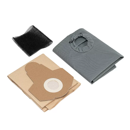 Пылесос строительный Denzel 28203 RVC30, 1400 Вт, бак 30 л, шланг 3 м, розетка с автосинхр. купить в Нефтеюганске