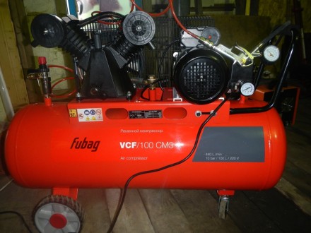Компрессор масляный поршневой ременной VCF/100 CM3 FUBAG купить в Нефтеюганске