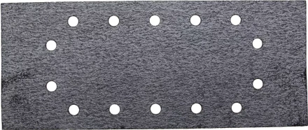 Лист шлиф. универсал. URAGAN с покрытием стеарата цинка, 14 отверстий по кругу, для ПШМ, P60, 115х280мм, 50шт 907-23104-060-50 купить в Нефтеюганске