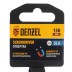 Отвертка SL6x150 мм, CrV, трехкомпонентная рукоятка Denzel 12199 купить в Нефтеюганске