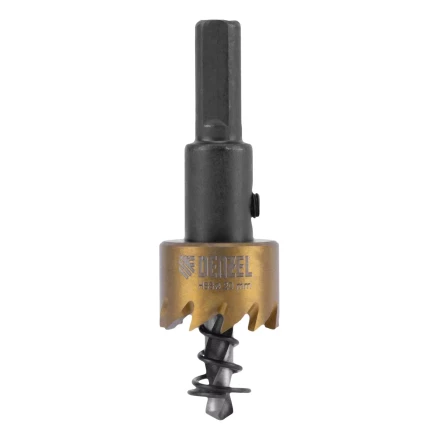 Коронка по металлу HSS, 20 мм, нитридтитановое покрытие Denzel 724101 купить в Нефтеюганске