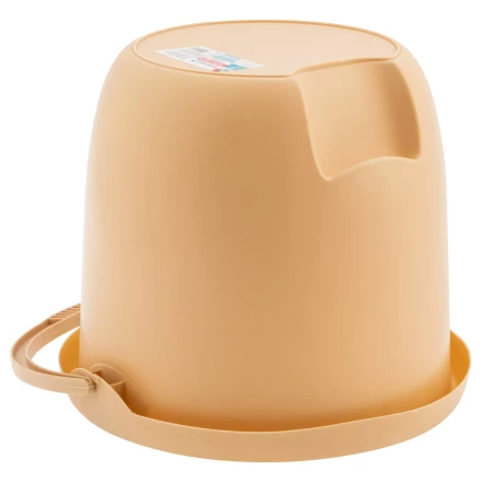 Ведро пластмассовое круглое Palisad 12 л, бежевое, Home 929495 купить в Нефтеюганске