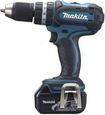 Аккумуляторная ударная дрель-шуруповерт Makita BHP452RFE купить в Нефтеюганске