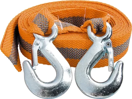 Трос буксировочный 5 тонн 2 крюка пакет STELS Россия 54375 купить в Нефтеюганске