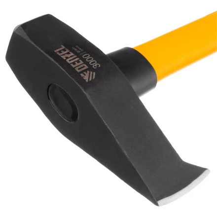 Колун-кувалда 3000 г Denzel 21851, кованая, фибергласовая  рукоятка c TPR покрытием, 880 мм купить в Нефтеюганске