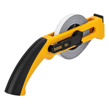 Рулетка геодезическая Denzel 30 м х 13 мм, открытый корпус, металлическая лента 31491 купить в Нефтеюганске