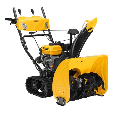 Бензиновая снегоуборочная машина Denzel SBM 610DT PRO, 212cc, гусеницы, эл.старт, блок. дифф. купить в Нефтеюганске