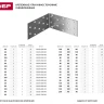 Крепежный угол ЗУБР "МАСТЕР" равносторонний, 200х40х40мм, 1шт 310206-200-040 купить в Нефтеюганске