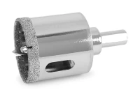 Алмазная коронка MESSER-DIY по стеклу, керамической плитке, керамограниту и мрамору 50мм