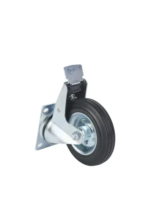 Колесо поворотное усиленное резина SRCB 63 160 мм с тормозом 1027197 купить в Нефтеюганске