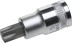 Торцовая бита-головка KRAFTOOL &quot;INDUSTRIE QUALITAT&quot;, материал S2, TORX, сатинированная, 1/2&quot;, Т55 27905-55_z01 купить в Нефтеюганске