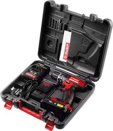 Дрель-шуруповерт 2 АКБ ДА-18-2-Ли КНМ2 серия МАСТЕР купить в Нефтеюганске